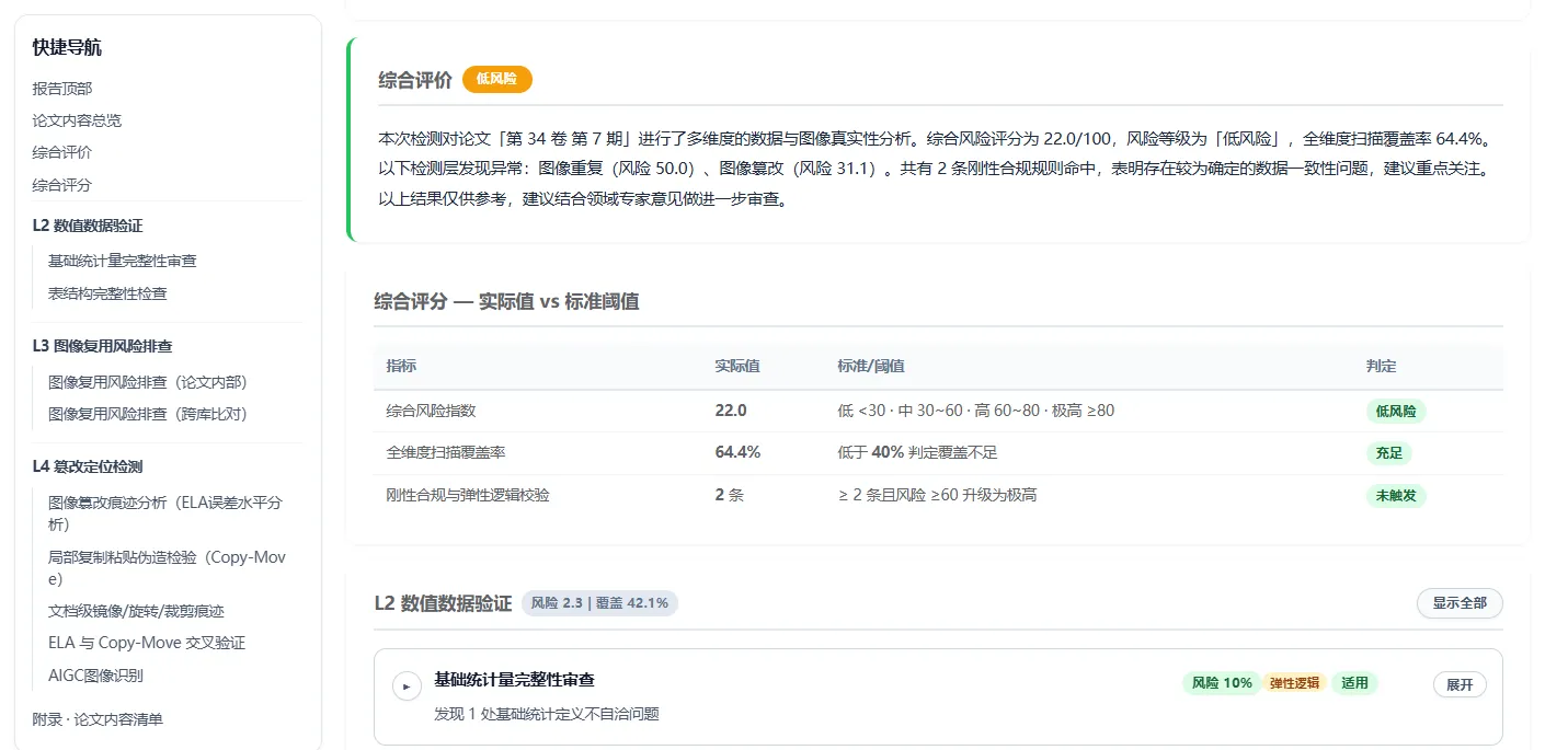 图文检测报告截图